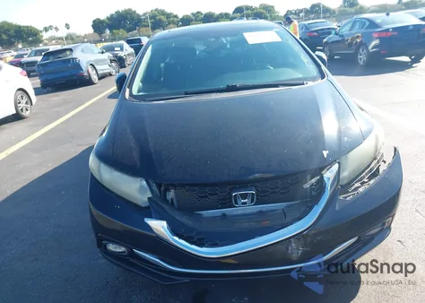 2015 Honda Civic Ex-L из США, поврежденный, VIN 19XFB2F93FE017123